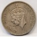 MALAYA 1950 . TWENTY 20 CENTS . ERROR . PLANCHET FLAWS